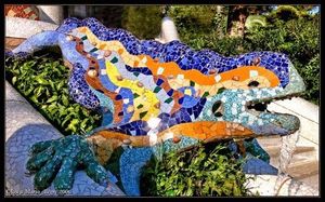 PUZZLE CUBO GAUDI PARQUE GUELL