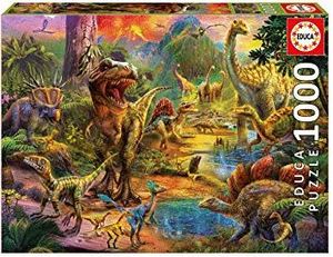 TIERRA DE DINOSAURIOS PUZZLE 1000 PIEZAS *