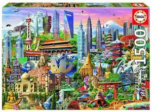 SIMBOLOS DE ASIA PUZZLE 1500 PIEZAS *