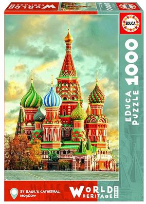 CATEDRAL DE SAN BASILIO, MOSCU PUZZLE 1000 PIEZAS *