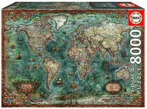 MAPAMUNDI HISTORICO PUZZLE 8000 PIEZAS *