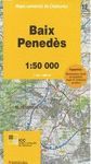 12 BAIX PENEDES 1:50.000 -MAPA COMARCAL CATALUNYA