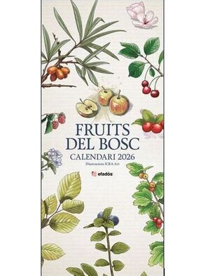2026 FRUITS DEL BOSC. CALENDARI