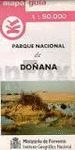 PARQUE NACIONAL DE DOÑANA MAPA GUÍA E.1:50,000