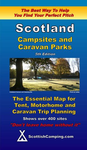 SCOTLAND CAMPSITES AND CARAVAN PARKS - MAPA