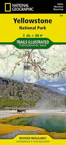 201 YELLOWSTONE NATIONAL PARK. E. 1:130.000