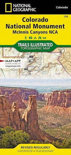 208 COLORADO NATIONAL MONUMENT 1:70.000 - 1:35.000 *