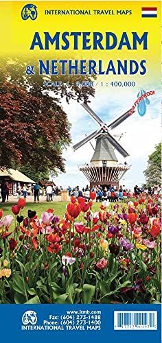 AMSTERDAM / NETHERLANDS 1:8,000  1:400,000 *