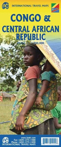CONGO & CENTRAL AFRICAN REPUBLIC 1:1.500.000 *