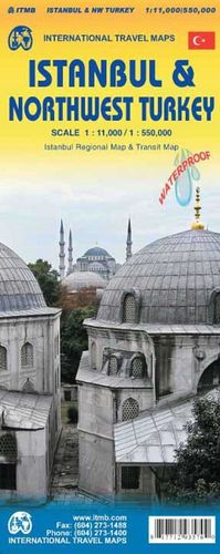 ISTANBUL 1:11.000 & NORTHWEST TURKEY 1:550.000 *