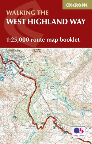 WEST HIGHLAND WAY MAP BOOKLET E. 1:25,000 *