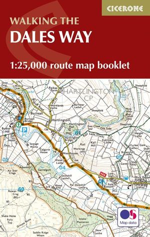 THE DALES WAY MAP BOOKLET 1:25,000 *