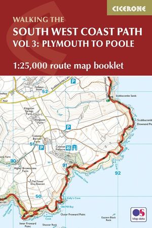 SOUTH WEST COAST PATH MAP BOOKLET - PLYMOUTH TO POOLE *