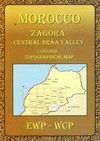 MOROCCO ZAGORA CENTRAL DRAA VALLEY MARRUECOS E.1:160,000 *