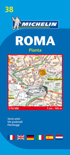 38 ROMA PLANO PLEGADO E.1:10,500  Nº 19038