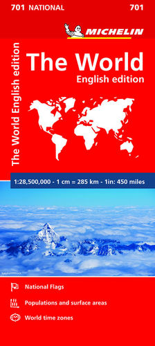THE WORLD   1:28,500,000  *