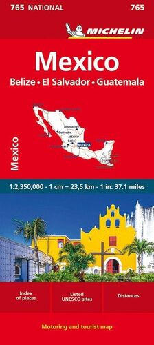 765 MAPA NATIONAL MEXICO ; MEXIQUE 1:2.350.000 *