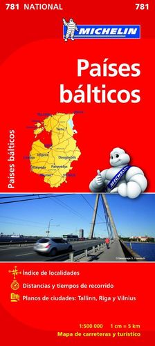 781 PAÍSES BÁLTICOS   E.1:500,000 *