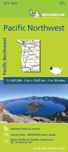 171 PACIFIC NORTHWEST 1:1,267,000 (USA) *
