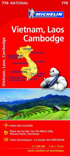 770 VIETNAM, LAOS, CAMBODGE (CAMBOYA) 1/1 500 000 *