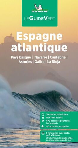 ESPAGNE NORD OUEST COTE ATLANTIQUE  LE GUIDE VERT *