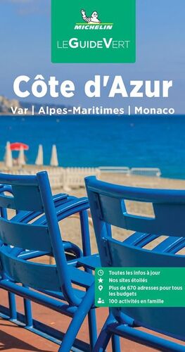 COTE D'AZUR, VAR, ALPES MARITIMES, MONACOLE GUIDE VERT *