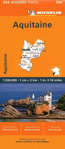524 AQUITAINE 1:200.000  *