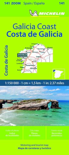 141 COSTA DE GALICIA 1:150,000