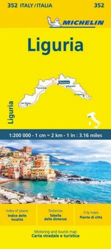 352 LIGURIA (ITALIA) 1:200,000