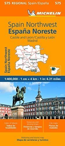 575 ESPAÑA NOROESTE - CASTILLA Y LEON, MADRID 1:400,000