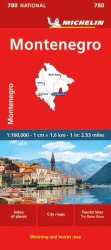 780 MONTENEGRO 1:160.000