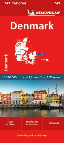 749 DINAMARCA, DENMARK 1:330,000