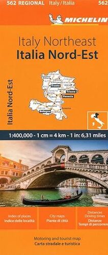 562 ITALIA NORD-EST / ITALY NORTHEAST 1:400,000