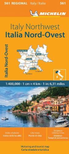 561 ITALIA NORD-OUEST / ITALY NORTHWEST 1:400,000