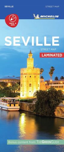 SEVILLA - SEVILLE. CITYMAP LAMINATED 1:12,500