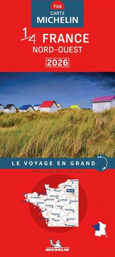 706 FRANCE NORD-OUEST 2026 1:500,000