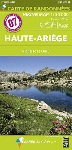 07 HAUTE ARIEGE   E.1:50,000