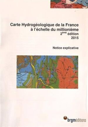 CARTE HYDROGEOLOGIQUE FRANCE *