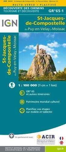 GR-65 PUY-EN-VELAY A MOISSAC ST-JACQUES-DE-COMPOSTELLE *