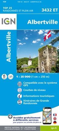3432 ET ALBERTVILLE 1:25.000 *