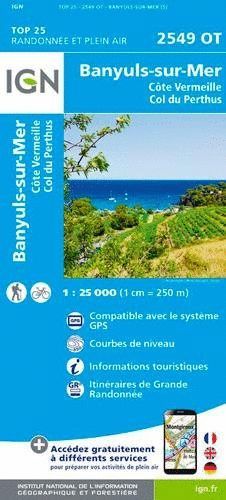 2549 OT BANYULS-SUR-MER 1:25.000 *