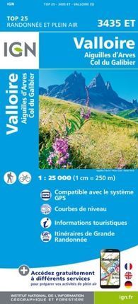 3435 ET VALLOIRE 1:25.000