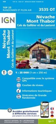 3535 OT NÉVACHE - MONT THABOR 1:25.000 *