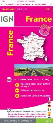 802 FRANCE NORD-EST 2019 1:320.000
