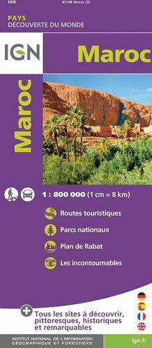 MAROC - MARRUECOS  1:800.000