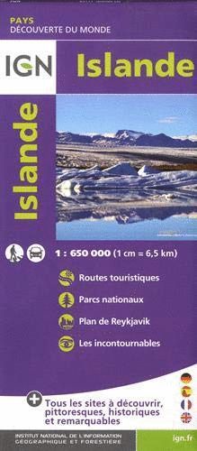 ISLANDE - ISLANDIA 1:650.000 *