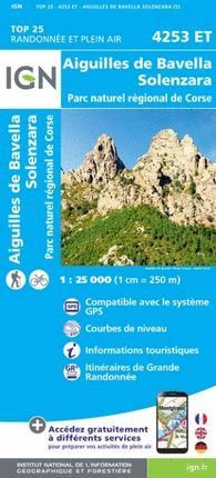 4253 ET AIGUILLES DE BAVELLA 1:25.000 *