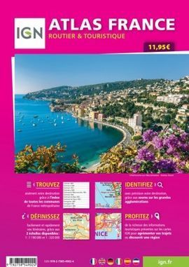 ATLAS FRANCE 2020 1:320.000 (OFERTA)