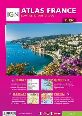 ATLAS FRANCE 2020 1:320.000