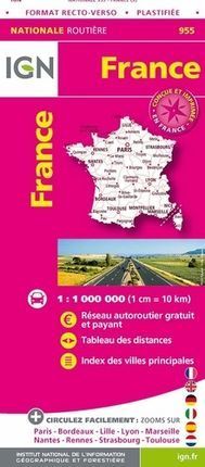 955 FRANCE 2020 1:1.000.000